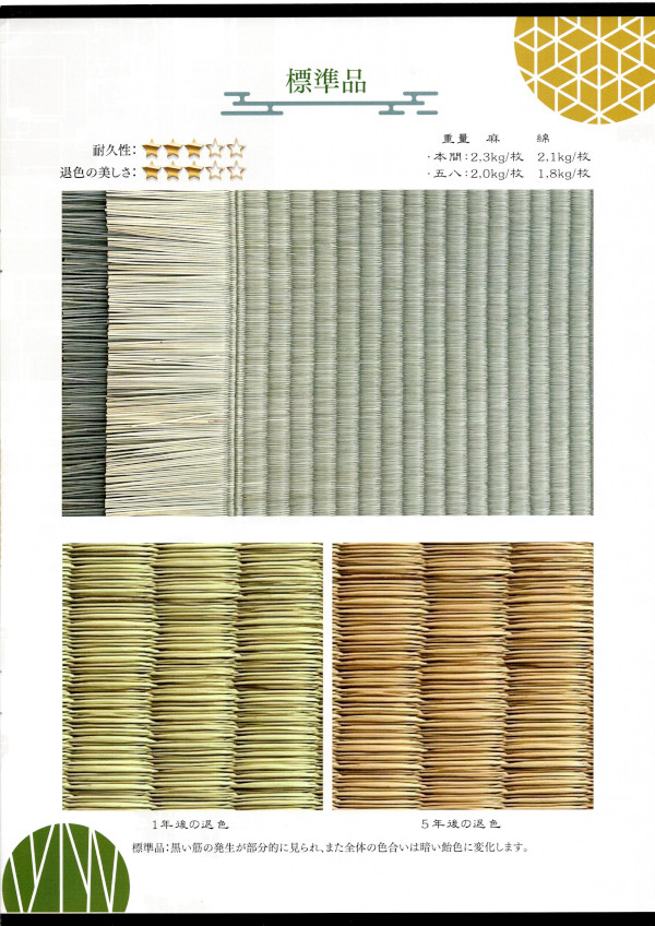 畳表の見分け方