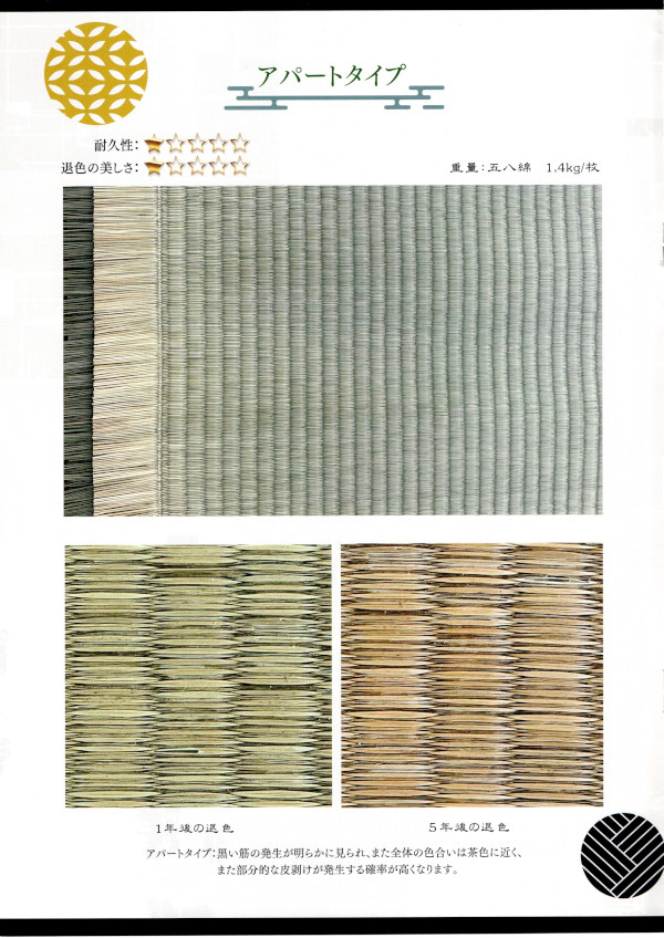 畳表の見分け方