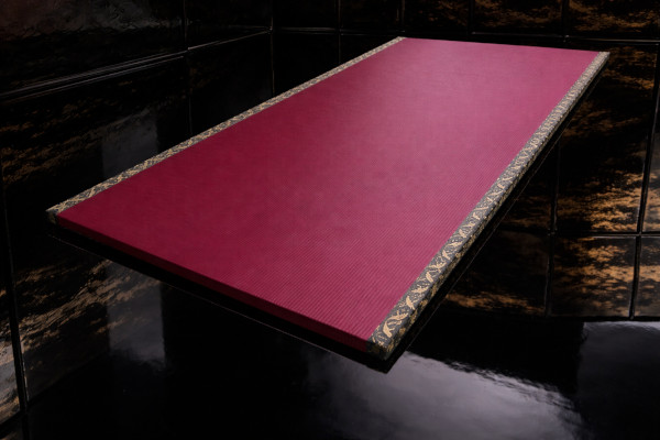 朱漆塗り風　置き畳